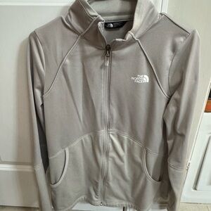 The North Face Gray Full-Zip Jacket